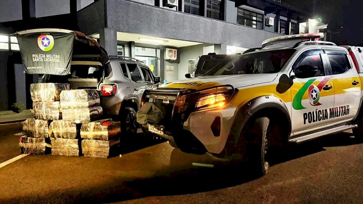 Mais de 300 quilos de maconha são apreendidos em motel às margens da SC-350 em SC