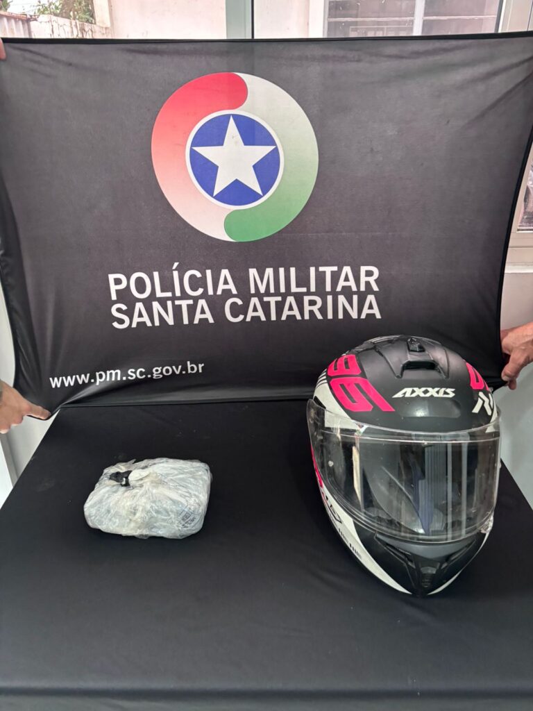 Perseguição policial termina com prisão e apreensão de cocaína no Oeste de SC