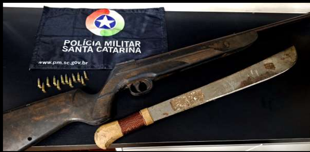 Homem é preso após ameaças e disparos de arma de fogo em São Lourenço do Oeste