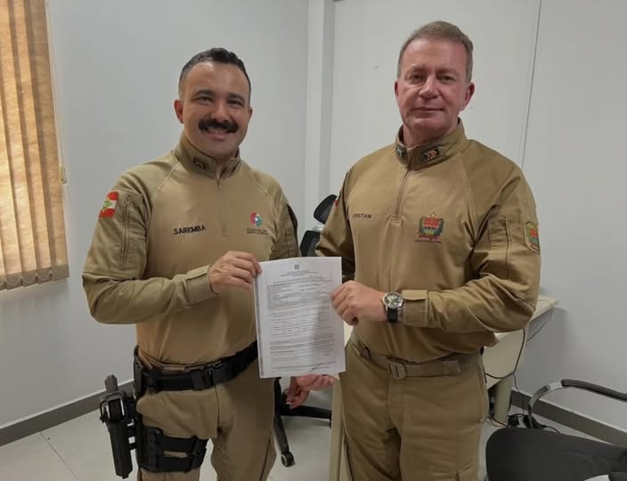 2º sargento da PMSC encerra carreira após mais de 31 anos de serviço