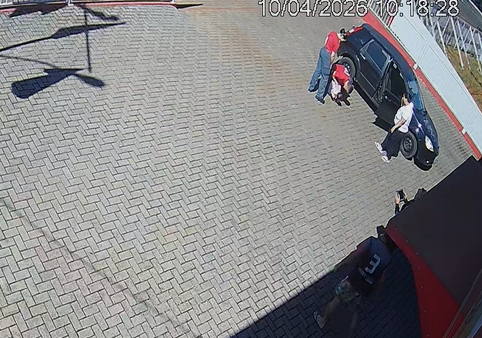 Uma bebê foi salva por bombeiros militares após se engasgar em Mondaí- SC