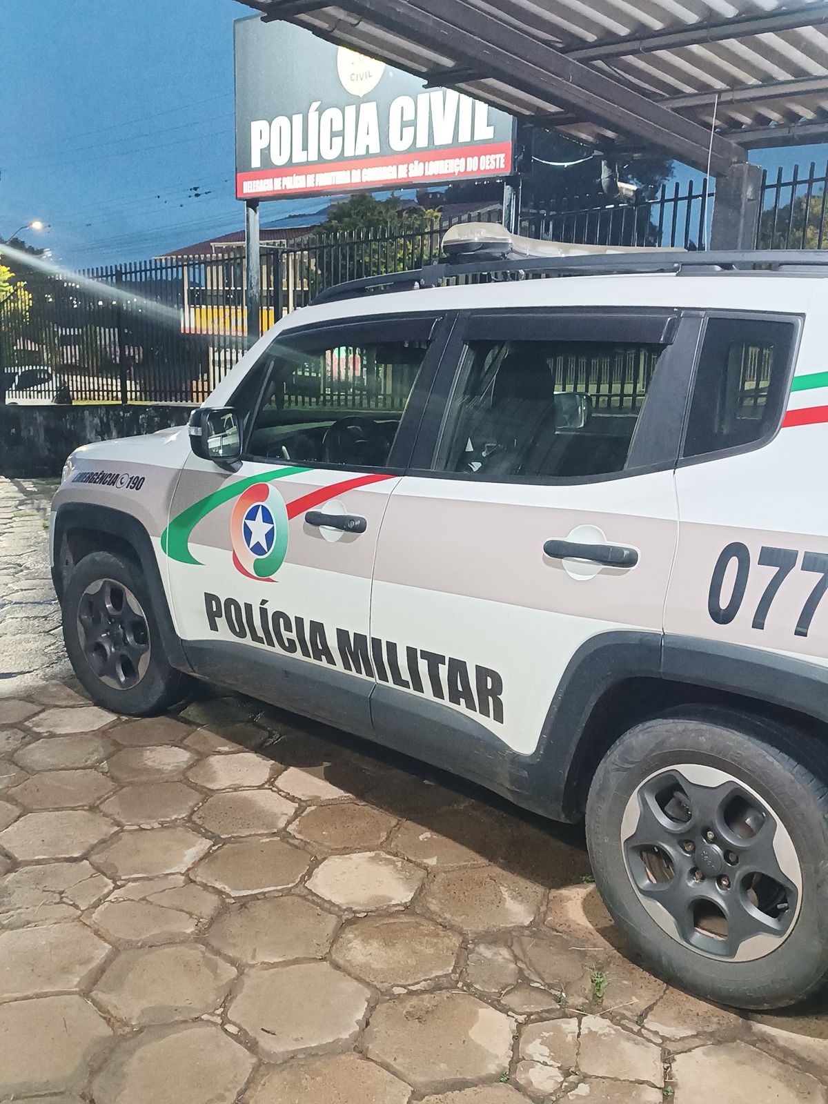 Polícia Militar prende em flagrante, na noite de ontem, dia 6, autor de tentativa de feminicídio em Quilombo.