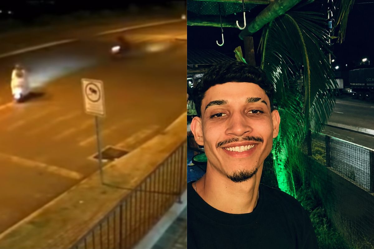 Jovem jogador morre após acidente ao desviar de scooter elétrica e colidir contra poste no Oeste de SC