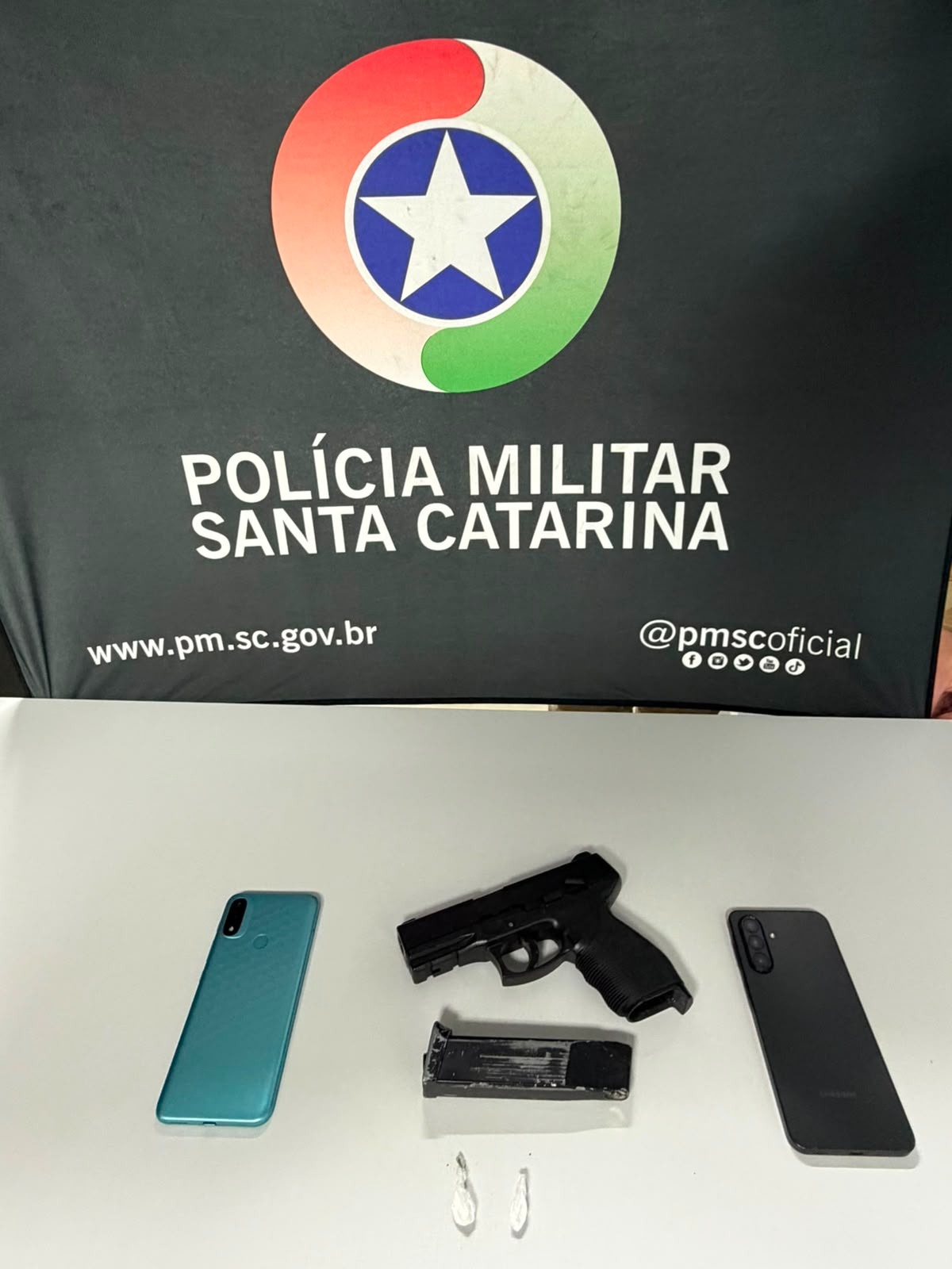 Suspeito morre em confronto com a Polícia Militar durante operação contra o tráfico em Xanxerê
