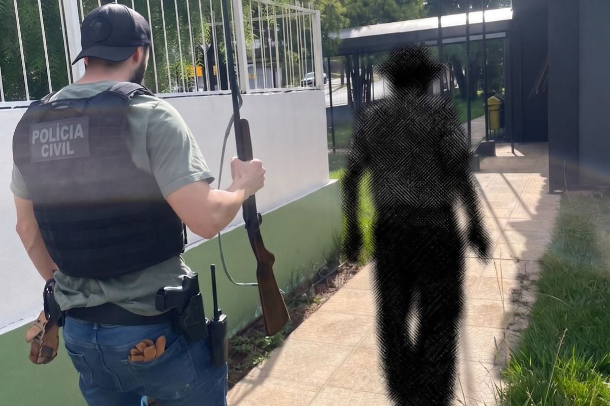 Idoso é preso após polícia encontrar armas durante investigação de violência doméstica no Oeste de SC