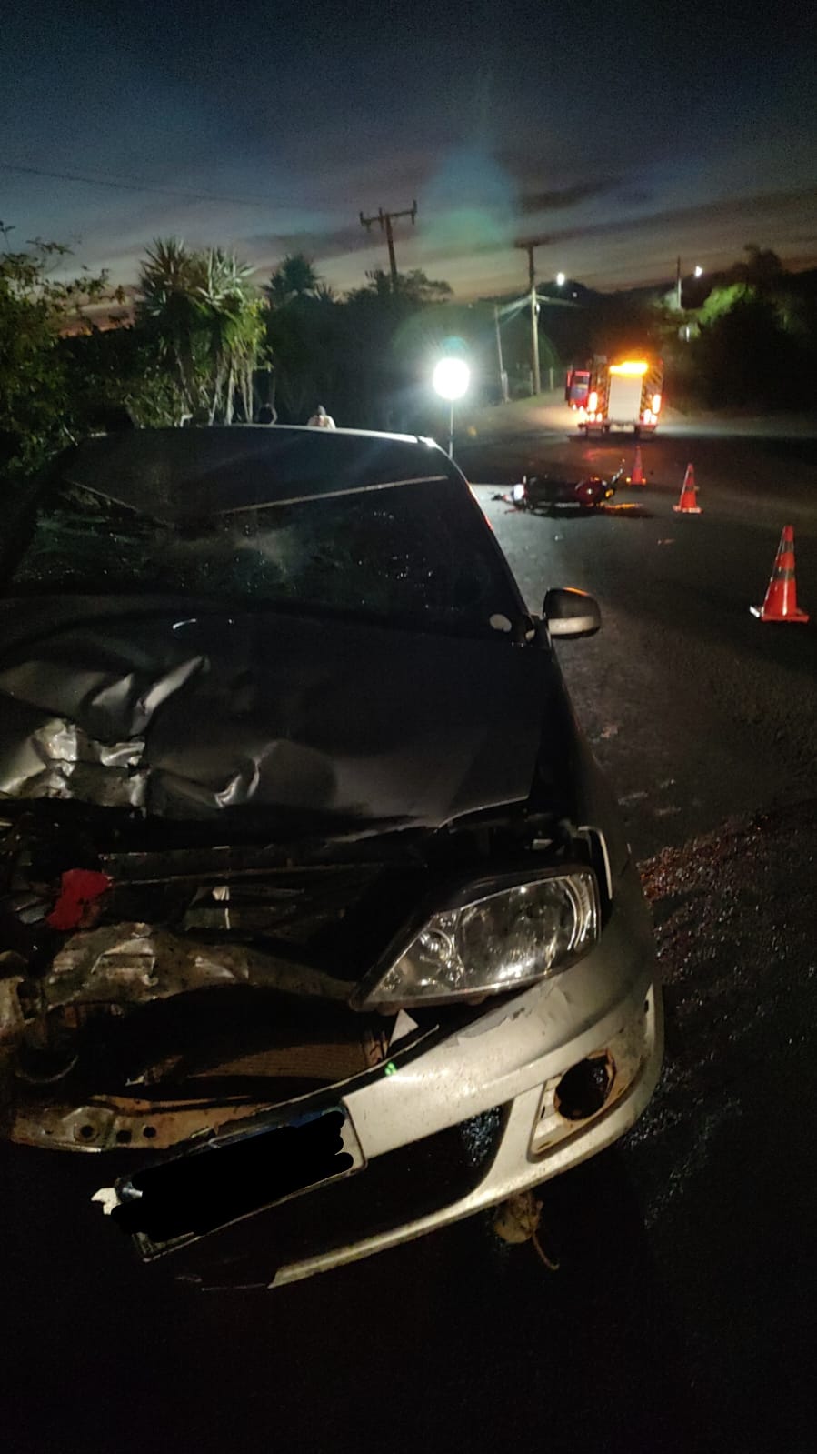 Jovem de 28 anos morre em acidente entre carro e moto em Itá