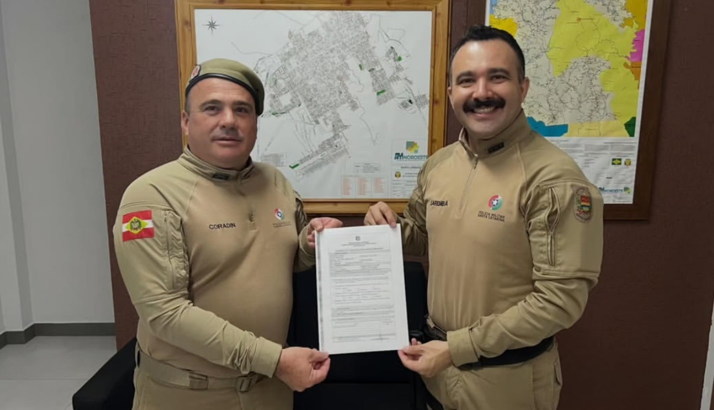 2º Sargento Edson Coradin passa para a reserva remunerada após 31 anos de serviço na PMSC