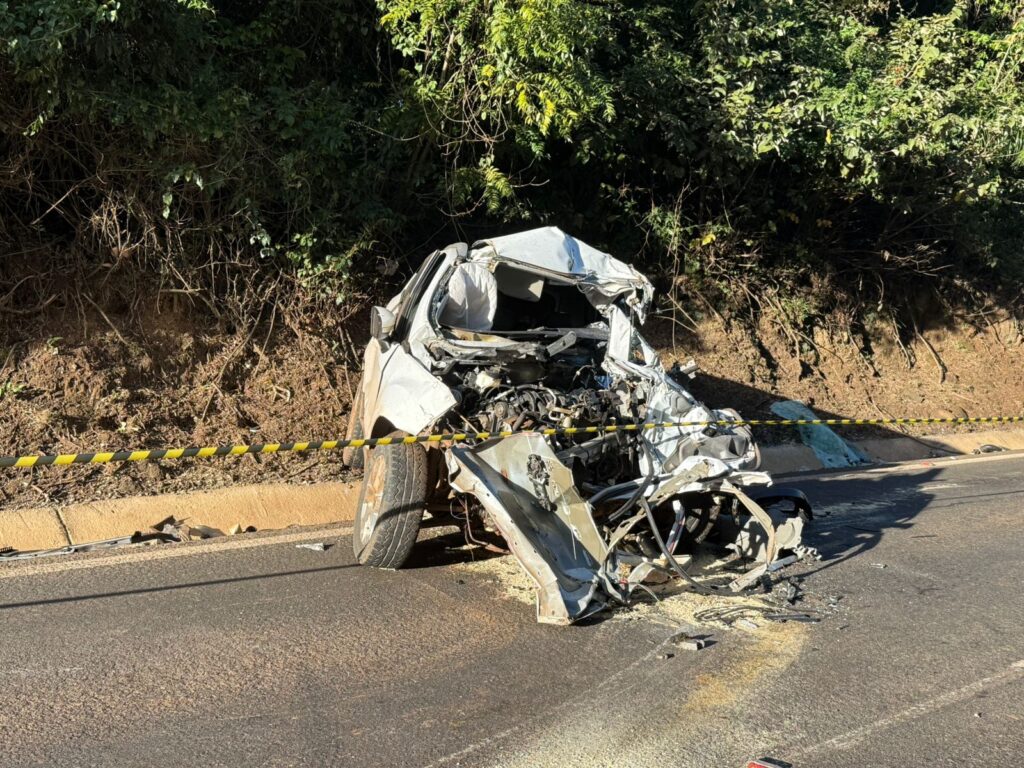 Motorista morre após grave acidente com cinco veículos na BR-282 em Chapecó