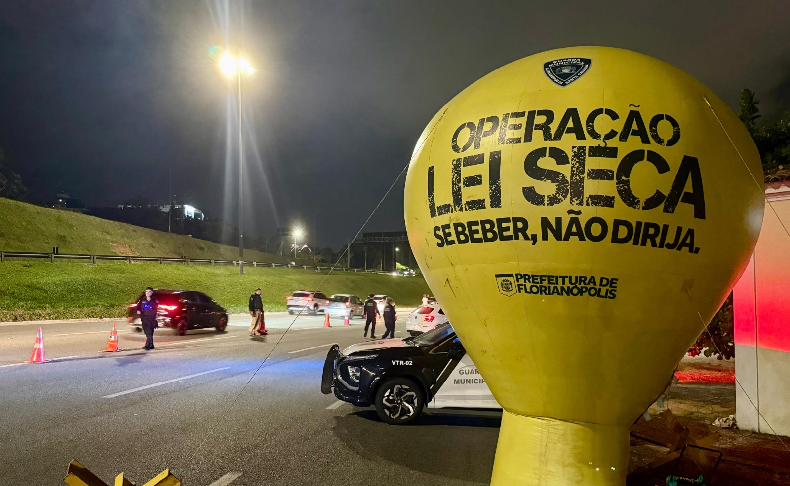 PRF flagra 92 motoristas alcoolizados em ação nacional nas rodovias de SC